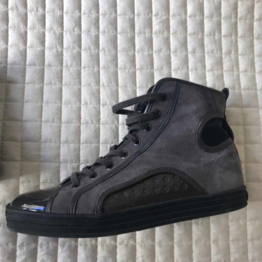 Hogan High top sneakers Grey color